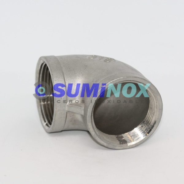 304 Codo 90º 150 LBS NPT 1/4