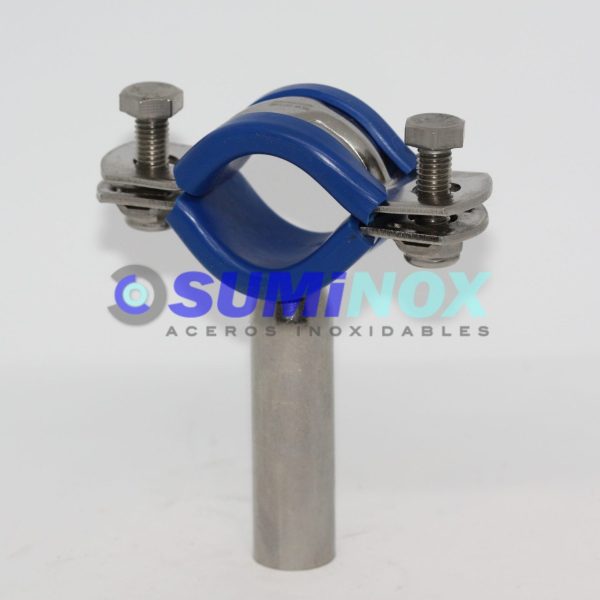 304 Soporte para Tubo con Goma SMS 2.1/2