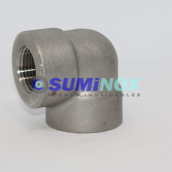 316 Codo 90º 3000 Lbs NPT 316 1.1/2